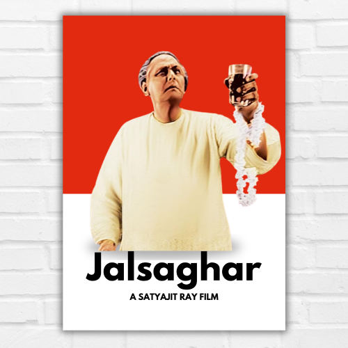 Jalsaghar Movie Poster Frame Satyajit Roy's Movies Framed Posters Bollywood Artwork Canvas Painting Photo Frames For Wall Decor Bedroom Living Room Decoration Home Office Restraunt Cafe, Jalsaghar movie poster, Jalsaghar poster, Jalsaghar movie poster hd, Jalsaghar movie wall poster, Jalsaghar movie wall poster download, Jalsaghar movie wall painting, Jalsaghar movie wall painting images, Jalsaghar movie wall painting design, Jalsaghar movie poster framed, satyajit ray motivational posters