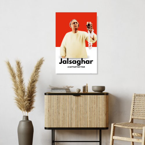 Jalsaghar Movie Poster Frame Satyajit Roy's Movies Framed Posters Bollywood Artwork Canvas Painting Photo Frames For Wall Decor Bedroom Living Room Decoration Home Office Restraunt Cafe, Jalsaghar movie poster, Jalsaghar poster, Jalsaghar movie poster hd, Jalsaghar movie wall poster, Jalsaghar movie wall poster download, Jalsaghar movie wall painting, Jalsaghar movie wall painting images, Jalsaghar movie wall painting design, Jalsaghar movie poster framed, satyajit ray motivational posters