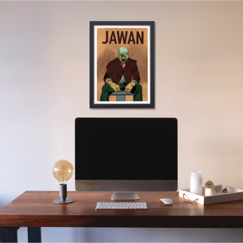 Jawan Movie Poster Frame Actor Shahrukh Khan Artwork Framed Posters Bollywood Movies Art Canvas Painting Photo Frames for Wall Decor Bedroom Dining Hall Kitchen Restraunt cafe & Office walls decoration, jawan movie poster, jawan movie poster hd, jawan movie poster 4k, jawan movie poster hd wallpaper, jawan movie poster drawing, jawan movie poster imdb, jawan movie poster photo, jawan movie poster srk, jawan movie ka poster, jawan movie official poster, srk devdas poster, srk movie poster, srk movie poster 