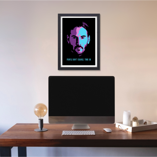 John Wick 1 Movie Poster Frame Movies Art work Framed Posters Hollywood Film Canvas Painting Photo Frame for Wall Decor Home Living Room Bedroom Office Study Room Cafe Decoration