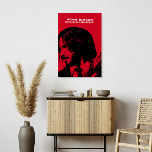 John Wick Movie Poster Frame Movies Artwork Framed Posters Hollywood Film Canvas Painting Photo Frame for Wall Decor Home Decoration Living Room Bedroom Office Study Room Cafe, john wick movie poster, john wick movie poster 4k, john wick movie poster 24x36, john wick movie poster hd, john wick movie poster original, john wick movie poster framed, john wick movie poster for sale, john wick movie poster font, john wick poster frame, john wick wall poster, john wick wall stickers, john wick wall art