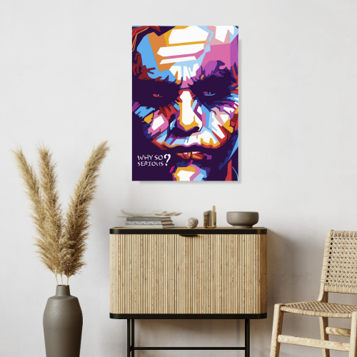 Joker Movie Poster Frame Movies Artwork Framed Posters Hollywood Movie Canvas Painting Photo Frames For Wall Decor Living Room Bedroom Art Study Room Restraunt Cafe Office & Home Decoration Artwork
