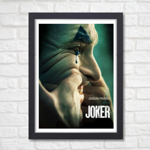 Joker Movie Poster Frame Movies Art work Film Framed Posters Hollywood Movie Canvas Painting Photo Frames For Wall Decor Living Room Bedroom Art Study Room Restraunt Cafe Office & Home Decoration
