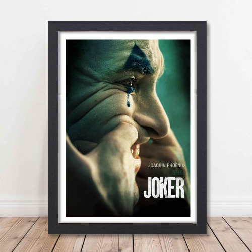 Joker Movie Poster Frame Movies Art work Film Framed Posters Hollywood Movie Canvas Painting Photo Frames For Wall Decor Living Room Bedroom Art Study Room Restraunt Cafe Office & Home Decoration
