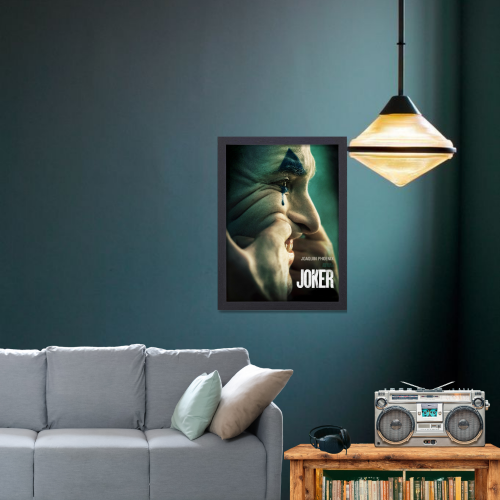 Joker Movie Poster Frame Movies Art work Film Framed Posters Hollywood Movie Canvas Painting Photo Frames For Wall Decor Living Room Bedroom Art Study Room Restraunt Cafe Office & Home Decoration