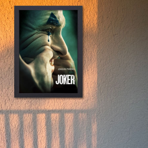 Joker Movie Poster Frame Movies Art work Film Framed Posters Hollywood Movie Canvas Painting Photo Frames For Wall Decor Living Room Bedroom Art Study Room Restraunt Cafe Office & Home Decoration