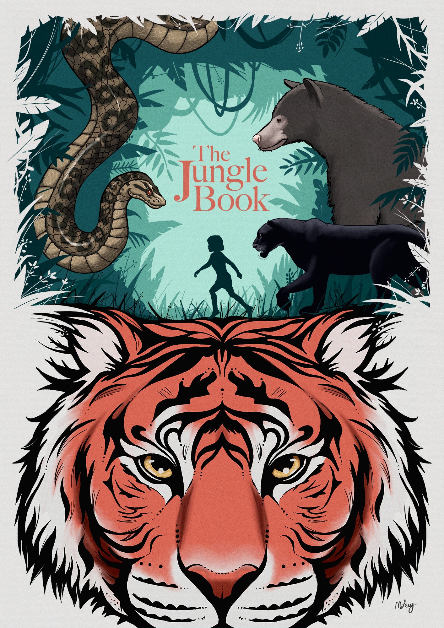 Jungle book movie Art work