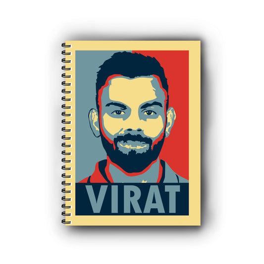 Virat Kohli Printed Notebook