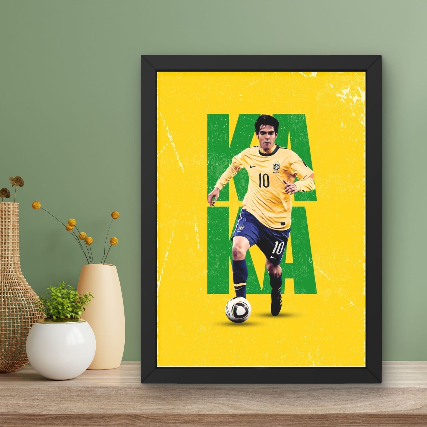 Kaka Brazil Football Player Art