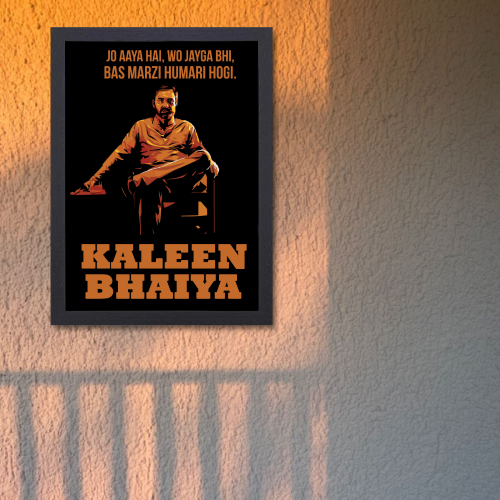 kaleen Bhaiya Mirzapur Frame Poster Bollywood Movie Series Dialogues Quote Framed Posters Movies Canvas Painting Artwork Photo Frames For Wall Decor Restraunt Cafe Bedroom Living Room Decoration Home Office wall art, mirzapur kaleen bhaiya poster, kaleen bhaiya poster, kaleen bhaiya poster framed, kaleen bhaiya photo, kaleen bhaiya picture, mirzapur kaleen bhaiya poster, munna bhiaya mizapur poster, munna bhiaya mizapur wall poster, munna bhiaya mizapur wall painting, munna bhiaya mizapur wall poster
