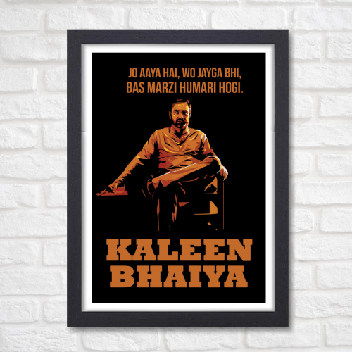 kaleen Bhaiya Mirzapur Frame Poster Bollywood Movie Series Dialogues Quote Framed Posters Movies Canvas Painting Artwork Photo Frames For Wall Decor Restraunt Cafe Bedroom Living Room Decoration Home Office wall art, mirzapur kaleen bhaiya poster, kaleen bhaiya poster, kaleen bhaiya poster framed, kaleen bhaiya photo, kaleen bhaiya picture, mirzapur kaleen bhaiya poster, munna bhiaya mizapur poster, munna bhiaya mizapur wall poster, munna bhiaya mizapur wall painting, munna bhiaya mizapur wall poster