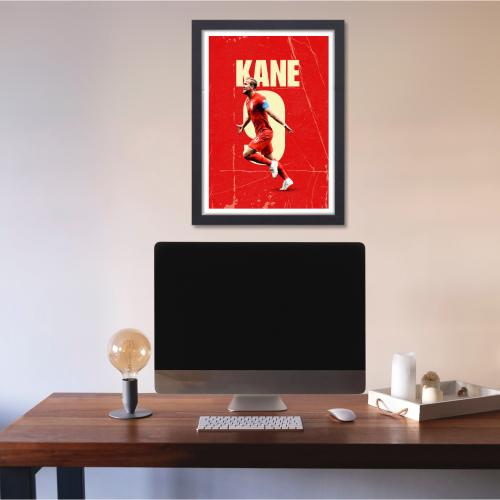 Harry Kane Poster Frame English Footballers Framed Posters Football Player World Cup Sports soccer Players Artwork Canvas Painting Photo Frames wall decor for Livingroom restraunt cafe Boys room bedroom turf Home & Office Decoration, harry kane poster, harry kane poster england, harry kane poster amazon, harry kane poster bayern, harry kane prints, harry kane tottenham poster, signed harry kane poster, harry kane framed shirt, harry kane framed picure, harry kane signed frame, harry kane signed framed shirt