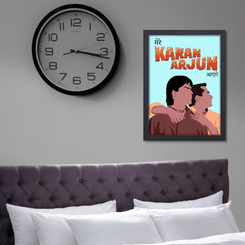 karan Arjun Movie Poster Frame Salman shahrukh Khan Framed Posters Bollywood Movies Artwork Canvas Painting Photo Frames For Wall Decor Bedroom Living Room Decoration Home Office Restraunt Cafe, karan Arjun poster, karan Arjun poster hd, karan Arjun poster image, karan arjun movie poster, karan arjun movie poster hd, karan arjun 1995 movie poster, karan arjun movie pictures, karan arjun poster frame, karan arjun poster frame images, karan arjun poster frame pictures, karan arjun poster framed