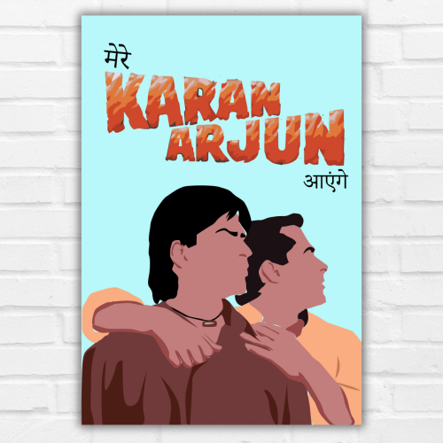 karan Arjun Movie Poster Frame Salman shahrukh Khan Framed Posters Bollywood Movies Artwork Canvas Painting Photo Frames For Wall Decor Bedroom Living Room Decoration Home Office Restraunt Cafe, karan Arjun poster, karan Arjun poster hd, karan Arjun poster image, karan arjun movie poster, karan arjun movie poster hd, karan arjun 1995 movie poster, karan arjun movie pictures, karan arjun poster frame, karan arjun poster frame images, karan arjun poster frame pictures, karan arjun poster framed
