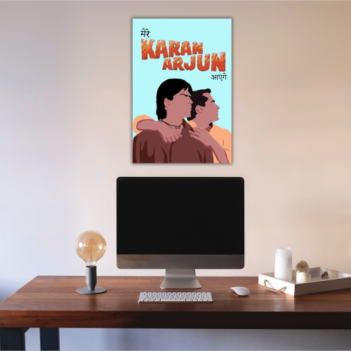 karan Arjun Movie Poster Frame Salman shahrukh Khan Framed Posters Bollywood Movies Artwork Canvas Painting Photo Frames For Wall Decor Bedroom Living Room Decoration Home Office Restraunt Cafe, karan Arjun poster, karan Arjun poster hd, karan Arjun poster image, karan arjun movie poster, karan arjun movie poster hd, karan arjun 1995 movie poster, karan arjun movie pictures, karan arjun poster frame, karan arjun poster frame images, karan arjun poster frame pictures, karan arjun poster framed