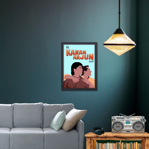 karan Arjun Movie Poster Frame Salman shahrukh Khan Framed Posters Bollywood Movies Artwork Canvas Painting Photo Frames For Wall Decor Bedroom Living Room Decoration Home Office Restraunt Cafe, karan Arjun poster, karan Arjun poster hd, karan Arjun poster image, karan arjun movie poster, karan arjun movie poster hd, karan arjun 1995 movie poster, karan arjun movie pictures, karan arjun poster frame, karan arjun poster frame images, karan arjun poster frame pictures, karan arjun poster framed