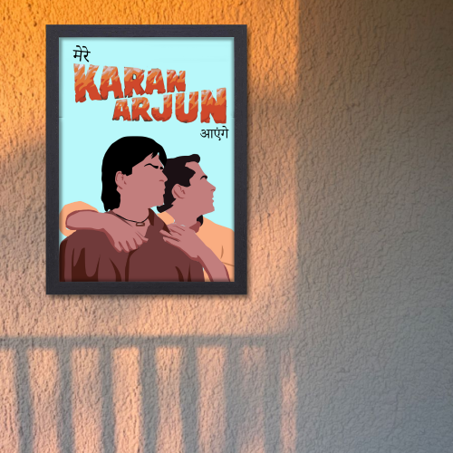 karan Arjun Movie Poster Frame Salman shahrukh Khan Framed Posters Bollywood Movies Artwork Canvas Painting Photo Frames For Wall Decor Bedroom Living Room Decoration Home Office Restraunt Cafe, karan Arjun poster, karan Arjun poster hd, karan Arjun poster image, karan arjun movie poster, karan arjun movie poster hd, karan arjun 1995 movie poster, karan arjun movie pictures, karan arjun poster frame, karan arjun poster frame images, karan arjun poster frame pictures, karan arjun poster framed