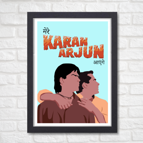 karan Arjun Movie Poster Frame Salman shahrukh Khan Framed Posters Bollywood Movies Artwork Canvas Painting Photo Frames For Wall Decor Bedroom Living Room Decoration Home Office Restraunt Cafe, karan Arjun poster, karan Arjun poster hd, karan Arjun poster image, karan arjun movie poster, karan arjun movie poster hd, karan arjun 1995 movie poster, karan arjun movie pictures, karan arjun poster frame, karan arjun poster frame images, karan arjun poster frame pictures, karan arjun poster framed