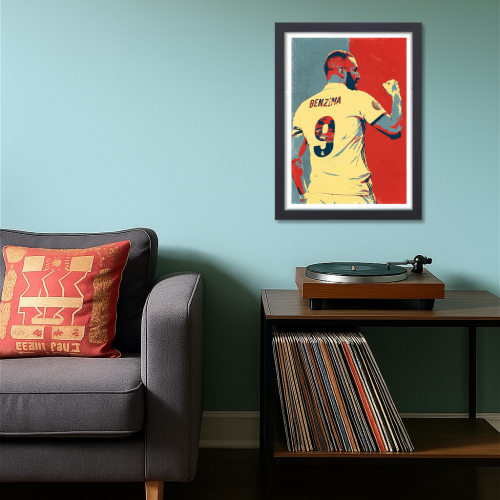 Karim Benzema Poster Frame French Footballer Framed Posters Game Sport Players Artwork Canvas Painting with Photo Frames for wall decor for Livingroom restraunt cafe Boys room bedroom turf Home & Office Decoration, karim benzema poster, karim benzema photo, benzema 4k, karim benzema photoshoot, karim benzema wall poster, karim benzema frames, karim benzema frame poster, karim benzema frame photo, karim benzema frame png, benzema poster, poster benzema real madrid, benzema photo, benzema frame, benzema photo