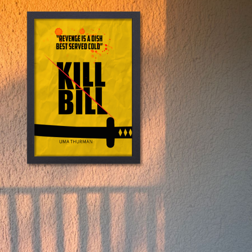 Kill Bill Movie Poster Frame Action & Thriller Film Art work Framed Posters Hollywood Movies Photo Frames For Wall Decor Living Room Bedroom  Study Room Restraunt Cafe Office & Home Decoration, kill bill poster, kill bill poster hd, kill bill poster 4k, kill bill poster art, kill bill poster amazon, kill bill poster font, kill bill poster vol 2, kill bill poster 24x36, kill bill poster original, kill bill movie poster, kill bill movie poster hd, kill bill movie poster 4k, kill bill movie poster original