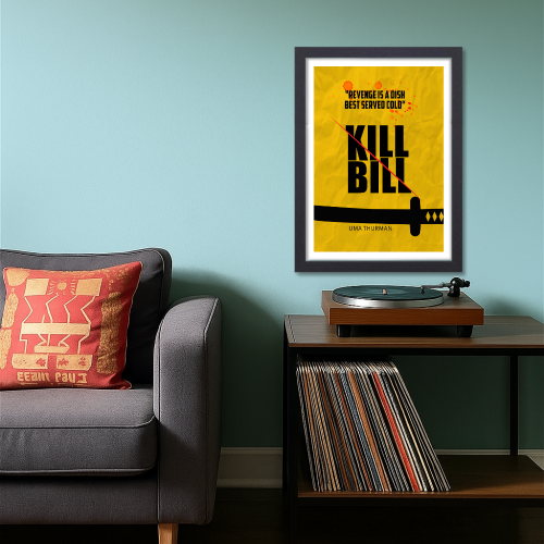 Kill Bill Movie Poster Frame Action & Thriller Film Art work Framed Posters Hollywood Movies Photo Frames For Wall Decor Living Room Bedroom  Study Room Restraunt Cafe Office & Home Decoration, kill bill poster, kill bill poster hd, kill bill poster 4k, kill bill poster art, kill bill poster amazon, kill bill poster font, kill bill poster vol 2, kill bill poster 24x36, kill bill poster original, kill bill movie poster, kill bill movie poster hd, kill bill movie poster 4k, kill bill movie poster original