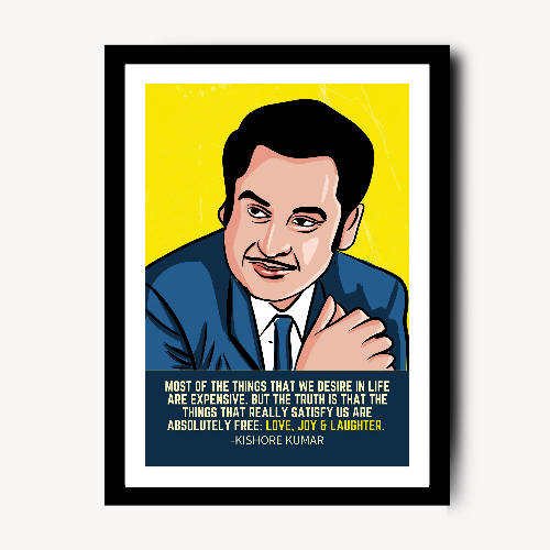 kishor kumar wall poster, kishor kumar wallpaper, kishor kumar wallpaper hd, kishor kumar frame, kishor kumar photo frame, singers posters design, posters for wall posters for room decor, posters for bedroom, posters for wall decor, posters for room aesthetic, singers poster, singers posters for room, Kishor Kumar Classic Singer, Actor Artwork Bollywood Poster Frame Canvas Painting Musicians Framed Posters Music Songs Photo Frames for Wall Decor Livingroom Bedroom Dining Hall Kitchen Restraunt Restro Cafe &