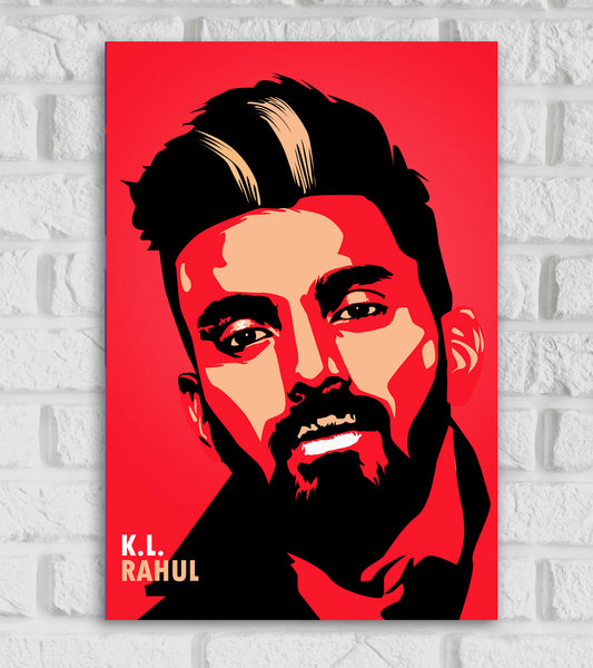 KL Rahul Art work