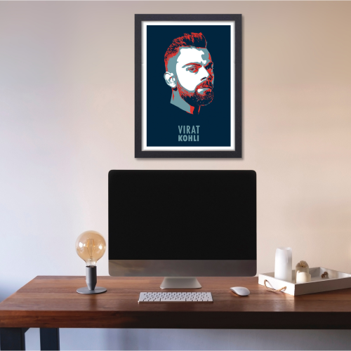 Cricketer Virat Kohli Poster Cricket Players Motivational Poster, Player King Kohli poster For wall decor, room decoration home bedroom living room Paintings Hostel Boys Ideal For Cricket Fans Kohli Poster, Virat Kohli Poster, Virat Kohli Poster, Virat Kohli posters for wall, Kohli Posters for wall, Virat Kohli Frame, Virat Kohli Poster Framed, Virat Kohli Motivational wall frames, Kohli Frame, Virat Kohli Photo frame for wall, virat kohli frame for wall, Virat Kohli Poster framed, Virat Kohli Posters