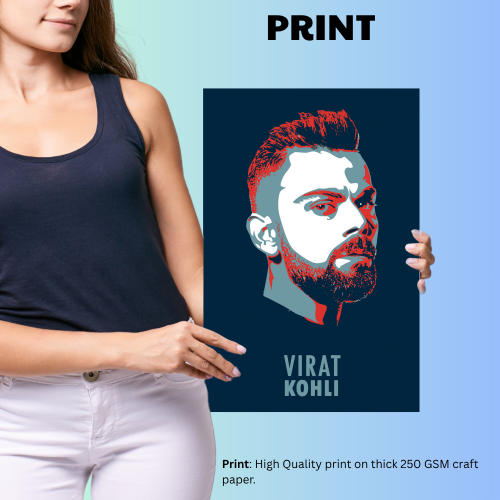 Cricketer Virat Kohli Poster Cricket Players Motivational Poster, Player King Kohli poster For wall decor, room decoration home bedroom living room Paintings Hostel Boys Ideal For Cricket Fans Kohli Poster, Virat Kohli Poster, Virat Kohli Poster, Virat Kohli posters for wall, Kohli Posters for wall, Virat Kohli Frame, Virat Kohli Poster Framed, Virat Kohli Motivational wall frames, Kohli Frame, Virat Kohli Photo frame for wall, virat kohli frame for wall, Virat Kohli Poster framed, Virat Kohli Posters