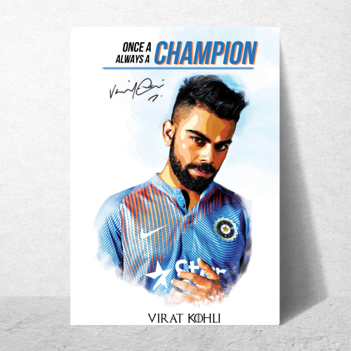 Cricketer Virat Kohli Poster Cricket Players Motivational Poster, Player King Kohli poster For wall decor, room decoration home bedroom living room Paintings Hostel Boys Ideal For Cricket Fans Kohli Poster, Virat Kohli Poster, Virat Kohli Poster, Virat Kohli posters for wall, Kohli Posters for wall, Virat Kohli Frame, Virat Kohli Poster Framed, Virat Kohli Motivational wall frames, Kohli Frame, Virat Kohli Photo frame for wall, virat kohli frame for wall, Virat Kohli Poster framed, Virat Kohli Posters