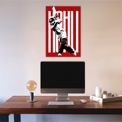 Cricketer Virat Kohli Poster Cricket Players Motivational Poster, Player King Kohli poster For wall decor, room decoration home bedroom living room Paintings Hostel Boys Ideal For Cricket Fans Kohli Poster, Virat Kohli Poster, Virat Kohli Poster, Virat Kohli posters for wall, Kohli Posters for wall, Virat Kohli Frame, Virat Kohli Poster Framed, Virat Kohli Motivational wall frames, Kohli Frame, Virat Kohli Photo frame for wall, virat kohli frame for wall, Virat Kohli Poster framed, Virat Kohli Posters