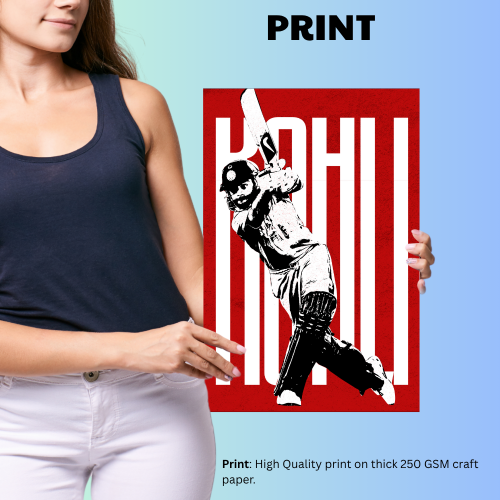 Cricketer Virat Kohli Poster Cricket Players Motivational Poster, Player King Kohli poster For wall decor, room decoration home bedroom living room Paintings Hostel Boys Ideal For Cricket Fans Kohli Poster, Virat Kohli Poster, Virat Kohli Poster, Virat Kohli posters for wall, Kohli Posters for wall, Virat Kohli Frame, Virat Kohli Poster Framed, Virat Kohli Motivational wall frames, Kohli Frame, Virat Kohli Photo frame for wall, virat kohli frame for wall, Virat Kohli Poster framed, Virat Kohli Posters