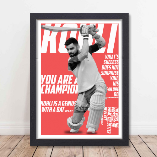 Cricketer Virat Kohli Poster Cricket Players Motivational Poster, Player King Kohli poster For wall decor, room decoration home bedroom living room Paintings Hostel Boys Ideal For Cricket Fans Kohli Poster, Virat Kohli Poster, Virat Kohli Poster, Virat Kohli posters for wall, Kohli Posters for wall, Virat Kohli Frame, Virat Kohli Poster Framed, Virat Kohli Motivational wall frames, Kohli Frame, Virat Kohli Photo frame for wall, virat kohli frame for wall, Virat Kohli Poster framed, Virat Kohli Posters