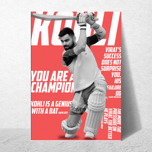 Cricketer Virat Kohli Poster Cricket Players Motivational Poster, Player King Kohli poster For wall decor, room decoration home bedroom living room Paintings Hostel Boys Ideal For Cricket Fans Kohli Poster, Virat Kohli Poster, Virat Kohli Poster, Virat Kohli posters for wall, Kohli Posters for wall, Virat Kohli Frame, Virat Kohli Poster Framed, Virat Kohli Motivational wall frames, Kohli Frame, Virat Kohli Photo frame for wall, virat kohli frame for wall, Virat Kohli Poster framed, Virat Kohli Posters