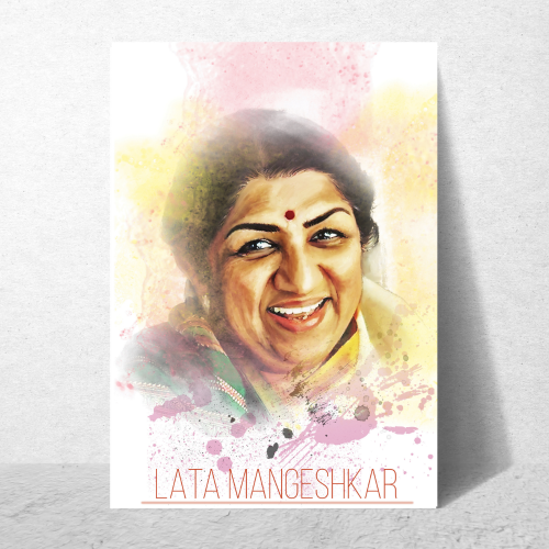 Lata Mangeshkar Poster Frame Indian playback singer Framed Posters Music Singers Artwork Canvas Painting with Photo Frames for Wall Decor Livingroom Bedroom Dining Room Hotel Restraunt, lata mangeshkar poster, lata mangeshkar wall poster, lata mangeshkar wallpaper, lata mangeshkar wall art, lata mangeshkar wall poster hd, lata mangeshkar wallpaper hd, lata mangeshkar frame, lata mangeshkar photo frame, lata mangeshkar painting, lata mangeshkar painting images, singers posters design, posters for wall poster