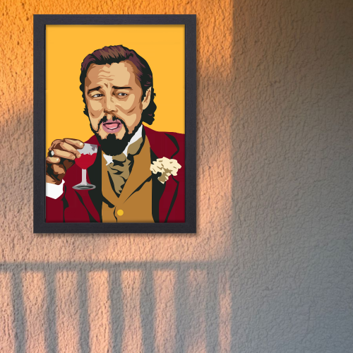 Leonardo Di Caprio Poster Frame American Actor Film Framed Posters DiCaprio Artwork Canvas Painting Photo Frames For Wall Decor Living Room Bedroom  Study Room Restraunt Cafe Office & Home Decoration Art, leonardo di caprio poster, leonardo di caprio poster 90s, leonardo di caprio poster romeo and juliet, leonardo di caprio poster titanic, leonardo di caprio poster young, leonardo di caprio poster amazon, leonardo di caprio poster movie, Vogue leonardo di caprio poster, leonardo dicaprio movie posters