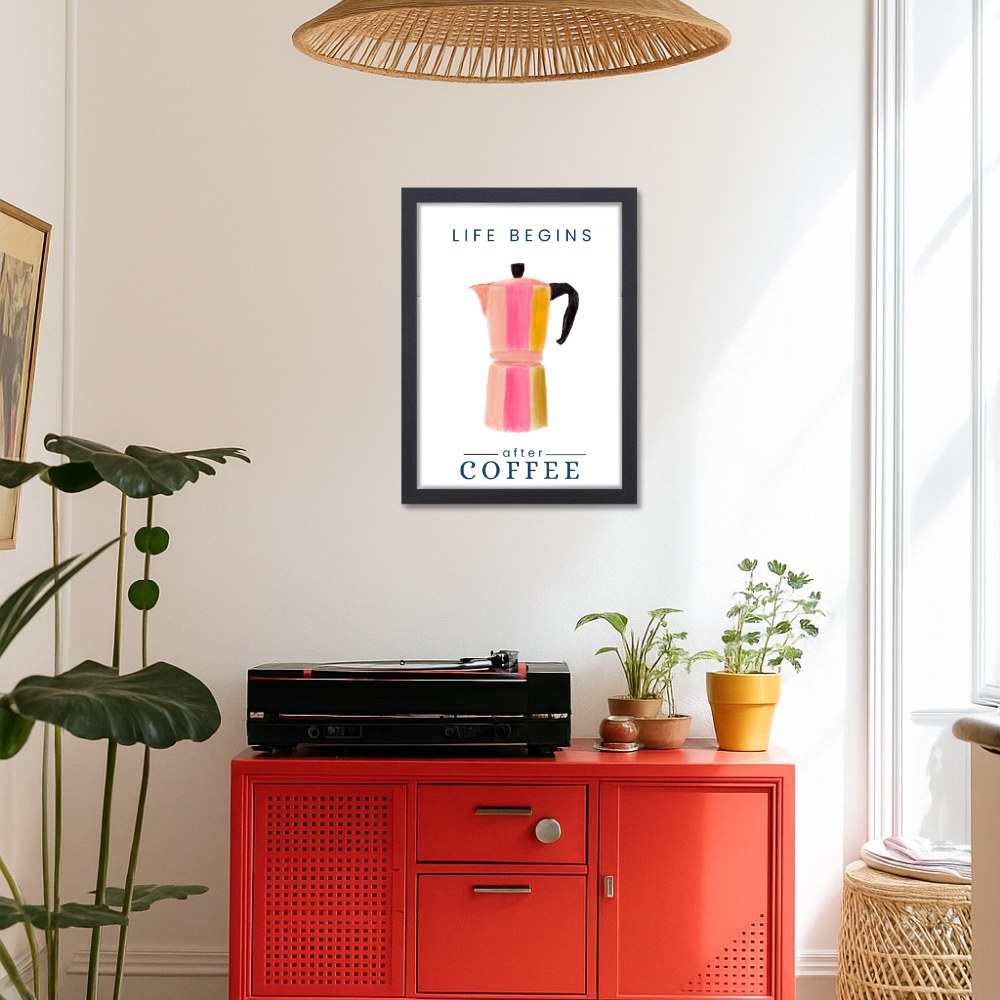 Funny Coffee thing Quote Poster For Room Office Home wall Decoration Bedroom Hotel Living Gift Painting sticker wallpaper Hostel Restaurant Bar Cafe Hotel Wall Art Caffe e