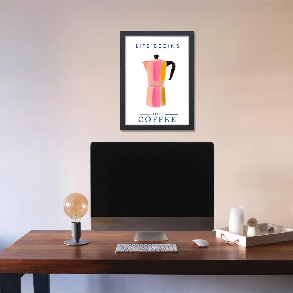 Funny Coffee thing Quote Poster For Room Office Home wall Decoration Bedroom Hotel Living Gift Painting sticker wallpaper Hostel Restaurant Bar Cafe Hotel Wall Art Caffe e