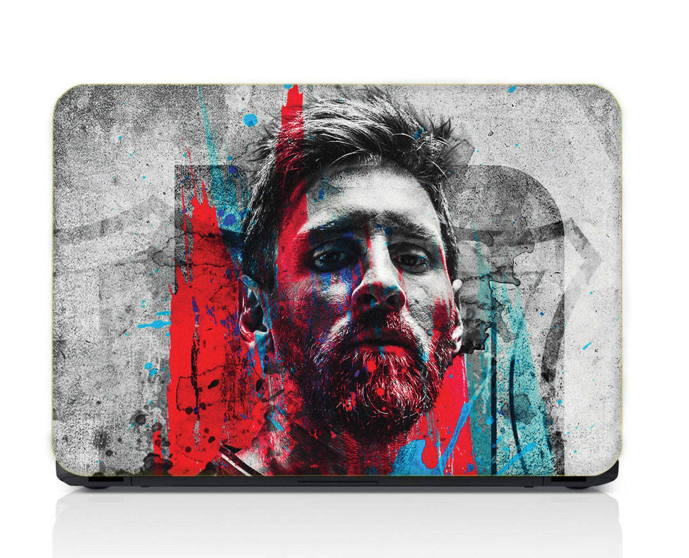 Lionel Messi Argentine footballer Sports Player Gaming Blue Color Matte Finish Waterproof  Colorfull Laptopskin