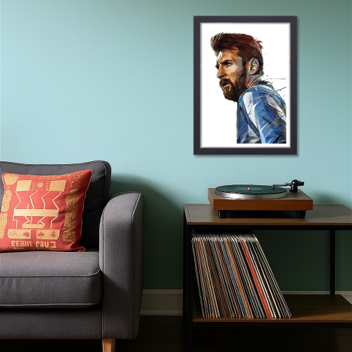 Lionel Messi Poster Frame Argentine footballer Framed Posters Game Sport Players Artwork Canvas Painting with Photo Frames for wall decor for Livingroom restraunt cafe Boys room bedroom turf Home & Office Decoration, Lionel Messi poster, Lionel Messi poster design, Lionel Messi poster framed, Lionel Messi poster nz, Lionel Messi poster barcelona, Lionel Messi poster Argentina, Lionel Messi poster 4k, Lionel Messi frame, Lionel Messi framed jersey, Lionel Messi framed poster, Lionel Messi framed picture lio