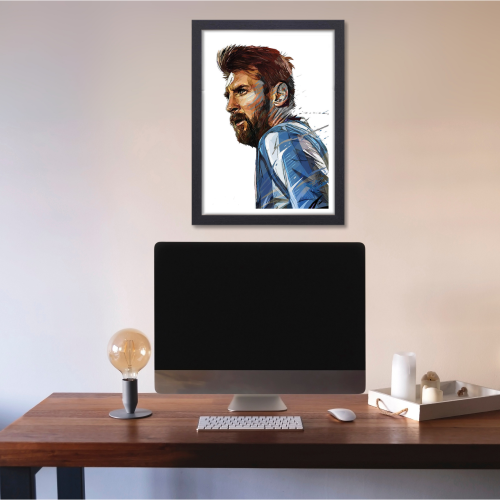 Lionel Messi Poster Frame Argentine footballer Framed Posters Game Sport Players Artwork Canvas Painting with Photo Frames for wall decor for Livingroom restraunt cafe Boys room bedroom turf Home & Office Decoration, Lionel Messi poster, Lionel Messi poster design, Lionel Messi poster framed, Lionel Messi poster nz, Lionel Messi poster barcelona, Lionel Messi poster Argentina, Lionel Messi poster 4k, Lionel Messi frame, Lionel Messi framed jersey, Lionel Messi framed poster, Lionel Messi framed picture lio