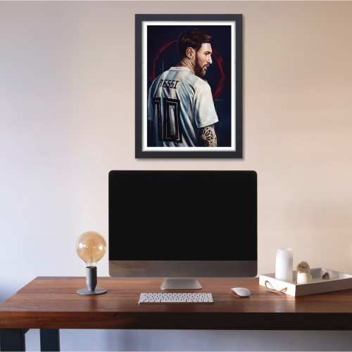 Lionel Messi Poster Frame Argentine footballer Framed Posters Game Sport Players Artwork Canvas Painting with Photo Frames for wall decor for Livingroom restraunt cafe Boys room bedroom turf Home & Office Decoration, Lionel Messi poster, Lionel Messi poster design, Lionel Messi poster framed, Lionel Messi poster nz, Lionel Messi poster barcelona, Lionel Messi poster Argentina, Lionel Messi poster 4k, Lionel Messi frame, Lionel Messi framed jersey, Lionel Messi framed poster, Lionel Messi framed picture lio