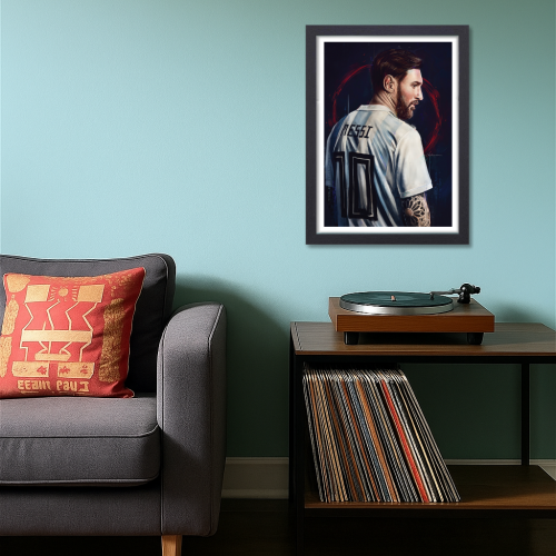 Lionel Messi Poster Frame Argentine footballer Framed Posters Game Sport Players Artwork Canvas Painting with Photo Frames for wall decor for Livingroom restraunt cafe Boys room bedroom turf Home & Office Decoration, Lionel Messi poster, Lionel Messi poster design, Lionel Messi poster framed, Lionel Messi poster nz, Lionel Messi poster barcelona, Lionel Messi poster Argentina, Lionel Messi poster 4k, Lionel Messi frame, Lionel Messi framed jersey, Lionel Messi framed poster, Lionel Messi framed picture lio