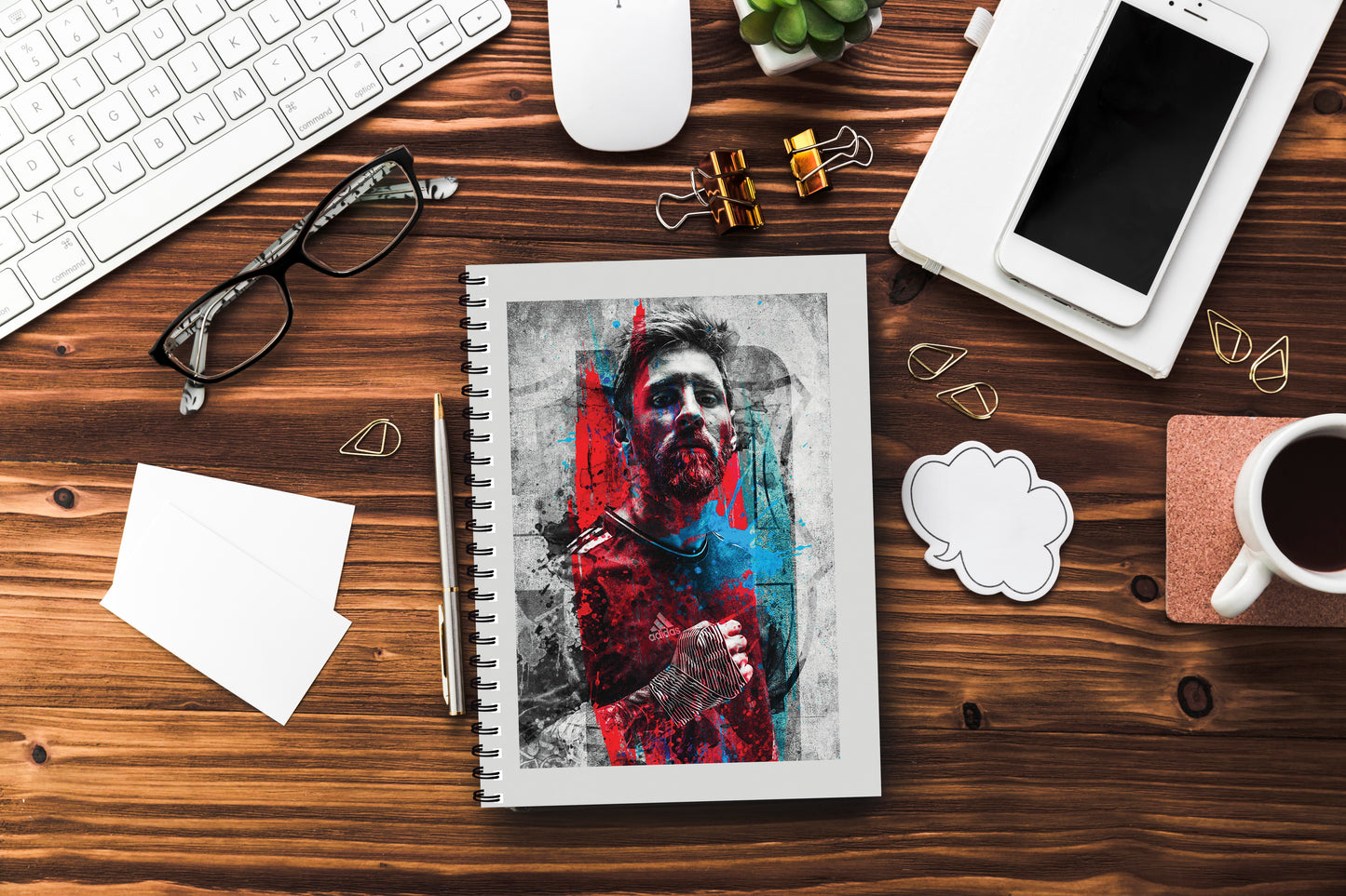 Leonel Messi Printed Notebook