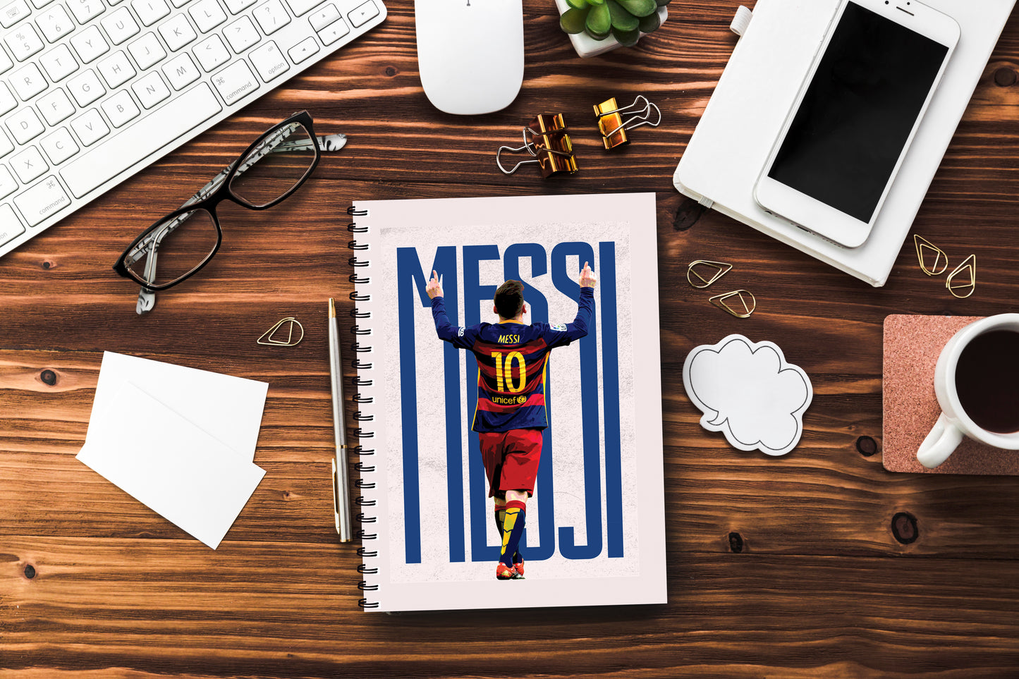 Leonel Messi Printed Notebook