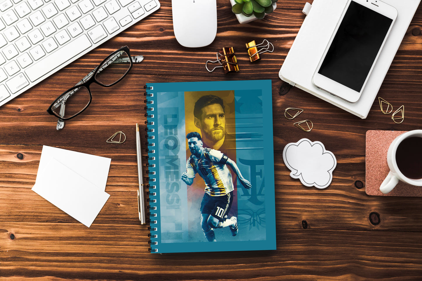 Leonel Messi Printed Notebook