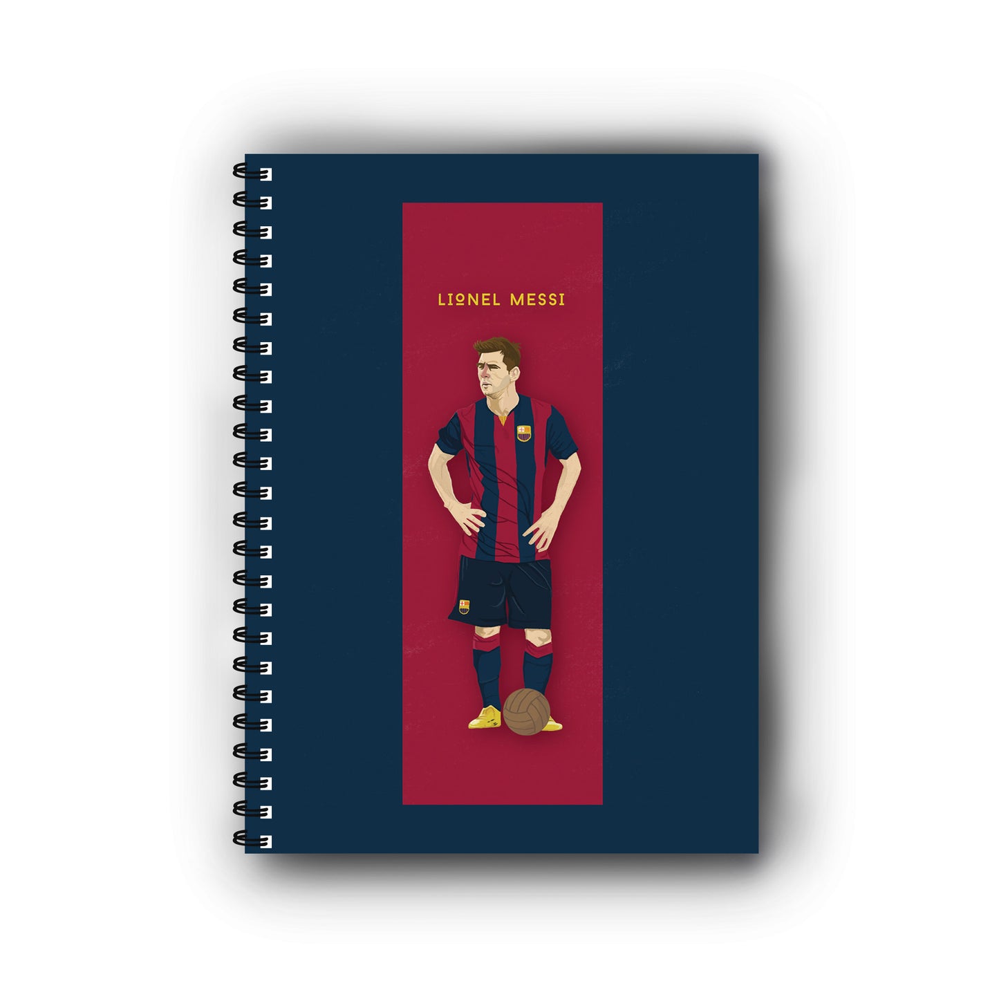 Leonel Messi Printed Notebook