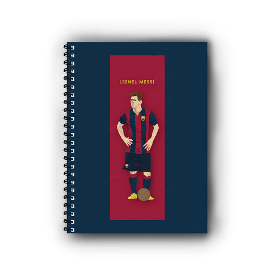 Leonel Messi Printed Notebook