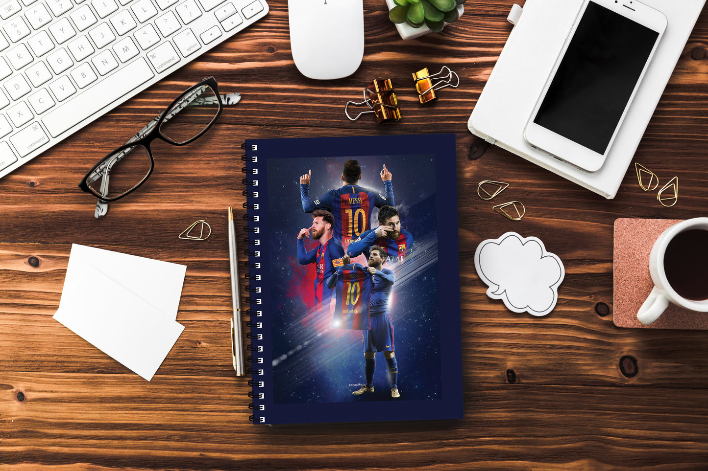 Leonel Messi Printed Notebook