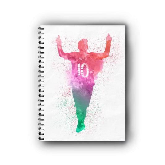 Leonel Messi Printed Notebook